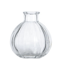 Bouteille en verre transparente en forme de citrouille de 100 ml pour aromathérapie, impression sérigraphique personnalisée, logo sur mesure, pour la décoration de chambre – Meilleures ventes