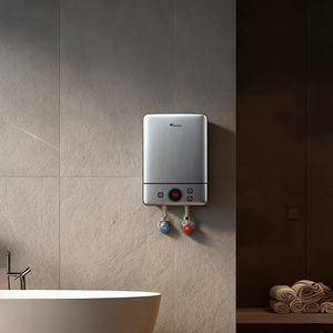 Calentadores de Agua Eléctricos Instantáneos sin Tanque OEM 110V/220V para Baño, Hotel, Cocina, con <span class=keywords><strong>Temperatura</strong></span> LED, Montaje en Pared - Product Image 4