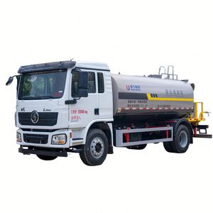 Camion pulvérisateur chinois personnalisable 4x2 Shaanqi Delong 15 mètres cubes Euro 3 avec moteur de pompe pour l'entretien des espaces verts et la lutte contre la poussière - Product Image 1