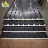 Matériaux de construction de conception moderne, panneaux de toiture en métal sandwich, panneaux de toiture en alliage d'aluminium pour maison