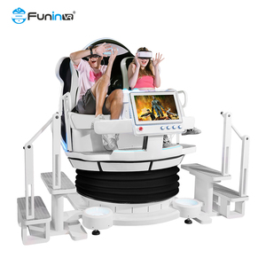 Nuevo Producto de Realidad Virtual, Asiento Doble en Forma de Huevo, Simulador de Realidad Virtual con Movimiento, Atracción de Parque Temático de Realidad Virtual 9D - Product Image 4