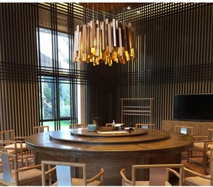 Nuovo Lampadario di Design in <span class=keywords><strong>Legno</strong></span> Massello Illuminazione Creativa per <span class=keywords><strong>Soggiorno</strong></span> Bed and Breakfast Sala da Pranzo Luce a Sospensione - Product Image 4