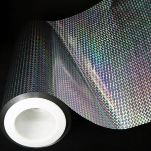 Полимерная ПЭТ голографическая пленка, профессиональная индивидуальная распродажа, Высококачественная полиэфирная мягкая упаковочная пленка VMPET Bopet, гибкая пленка - Product Image 5