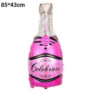 Elio personalizzato all'ingrosso per bottiglia di Champagne palloncino di Whisky palloncini di alluminio per natale festa del ringraziamento di natale natale - Product Image 5