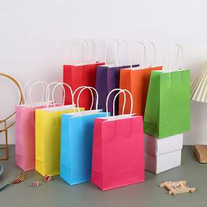 Bolsa de Compras de Papel Kraft con Asa e Impresión de Logotipo Personalizado - Product Image 2