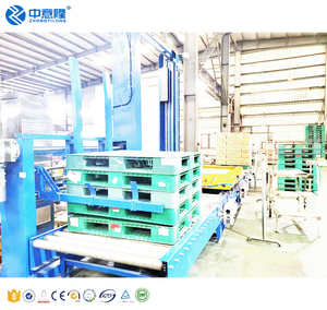 Chất lượng cao đóng bao Dây chuyền đóng gói hoàn toàn tự động <span class=keywords><strong>palletizer</strong></span> cho nước đóng chai bia có thể từ màng túi và carton - Product Image 1