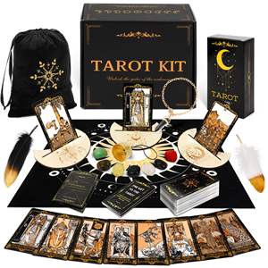 Juego impreso personalizado de naipes de <span class=keywords><strong>Tarot</strong></span> con guía - Product Image 1
