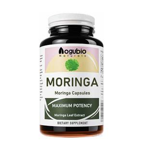 Pasokan pabrik kapsul suplemen Label pribadi kapsul Moringa alami daun Moringa kapsul ekstrak tanaman - Product Image 1