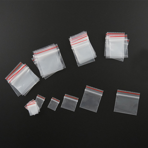 맞춤형 투명 미니 PE LDPE 일회용 지퍼백 재밀봉 가능 플라스틱 포장 백 - Product Image 2