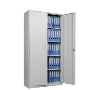 Hot Selling High Quality 2 swing door office steel cabinet with dimension metal filing cabinet