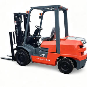 Chariot élévateur d'occasion de marque japonaise 3,5 tonnes, prix bas, Toyota FD35 en vente avec composants de moteur testés et inspectés - Product Image 1