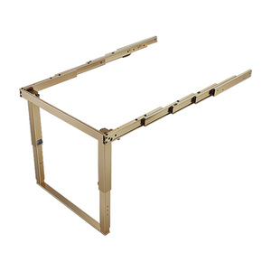 Aluminum Alloy Slide Rail 81mm Width Extendable Heavy Duty For Dining Table Drawer Cabinet Furniture Hardware - Product Image 2
