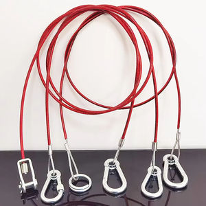 Câble de <span class=keywords><strong>traction</strong></span> robuste de 1 m, câble de sécurité pour remorque de <span class=keywords><strong>voiture</strong></span>, câble de séparation pour remorque électrique, outil de réparation de carrosserie, pièces de modification - Product Image 3