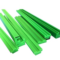 Guide de chaîne usiné par CNC, rouleau de guidage en plastique nylon UHMW-PE, rail de guidage linéaire