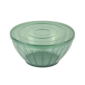 Saladier rond réutilisable | Plastique écologique ou bambou | Logo personnalisé disponible | Approvisionnement direct d'usine - Product Image 4