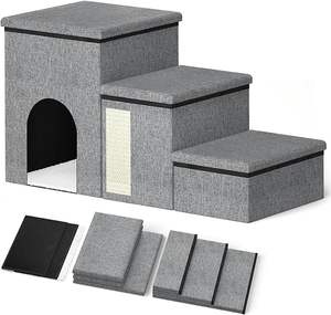 Neue multifunktion ale Katzen-und Hunden est käfig Hunde treppe Stufen Betten und Sofas Hoch kletternde Haustier bedarf - Product Image 1