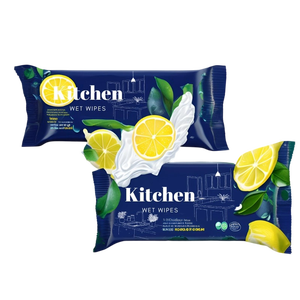 Lingettes de <span class=keywords><strong>cuisine</strong></span> jetables absorbantes <span class=keywords><strong>Super</strong></span> huile Offre Spéciale Non-tissé personnalisé bon effet dégraissant 3-5 ans durée de conservation 15*20CM - Product Image 1