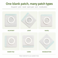 Patch en tissu non tissé Spunlace sur mesure, doux, respirant, vierge, pour points d'acupuncture, personnalisation par dessin