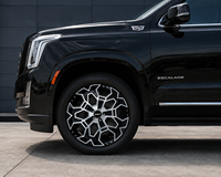 Jantes forgées sur mesure, 2 pièces, 18-21 pouces, à profil profond, pour G63, Escalade, Silverado, Sierra, Tahoe, 6x139.7, finition usinée