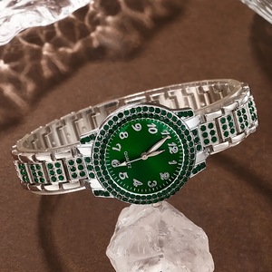 <span class=keywords><strong>6</strong></span> Ensembles de Vêtements pour Femmes : Montre à Quartz avec Cadran Vert et Bijoux en Forme de Goutte d'Eau - Éléments Élégants pour un Usage Quotidien N2603126 - Product Image 5