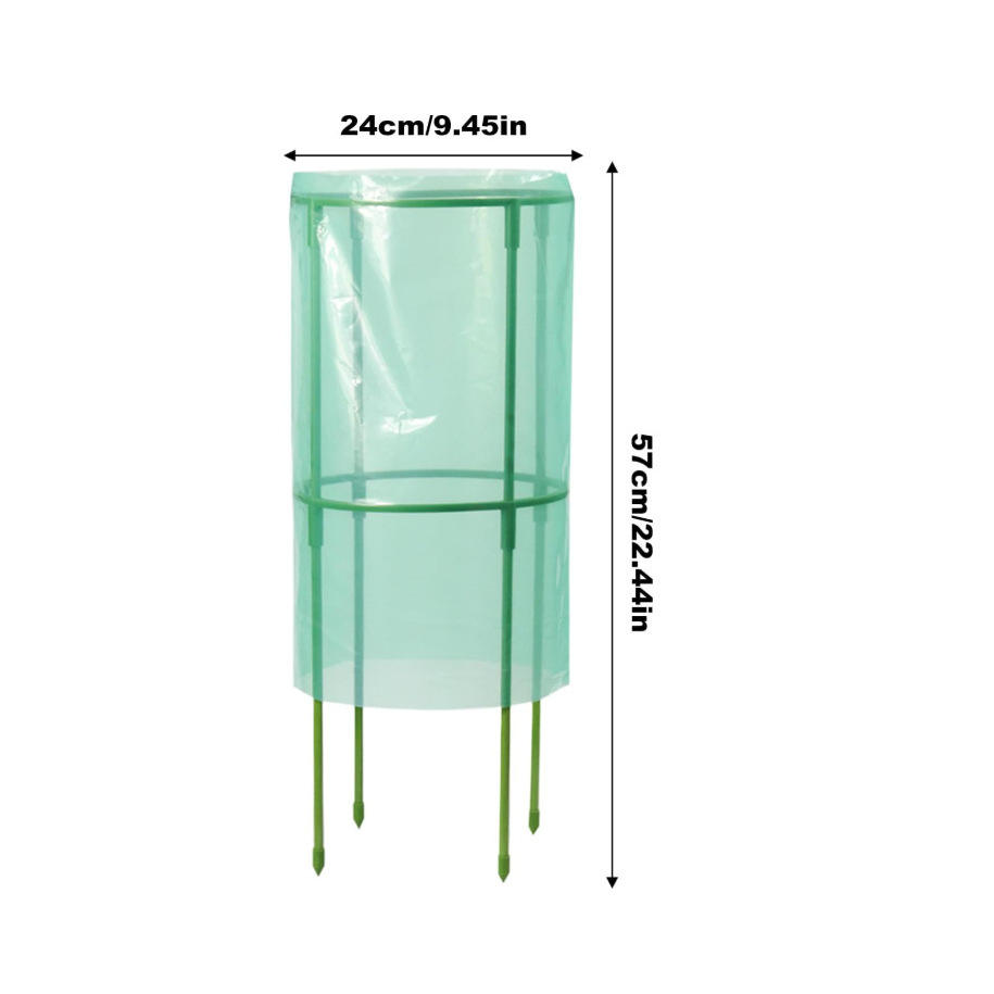 2pcs, dimensions: 24cm wide, 57cm high, film thickness: 8s