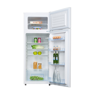 Réfrigérateur et congélateur portables électriques miniatures à double porte de 210 L avec support français pour usage domestique et hôtelier - Product Image 5