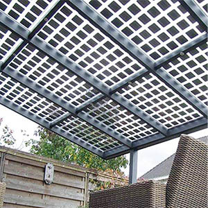 300W BIPV <b>Solar</b> <b>Panel</b> Building-integrated Photovoltaic Module That Combines Renewable Energy Production Architectural Aesthetics - Product Image 1