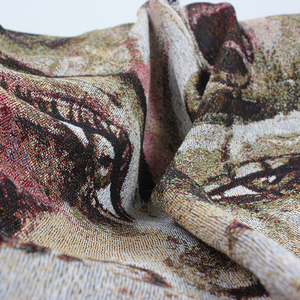 Mantas Tejidas con Borlas, Diseño Personalizado, Tejido Jacquard con Hilo Suave Teñido, Tapicería Artística - Product Image 2