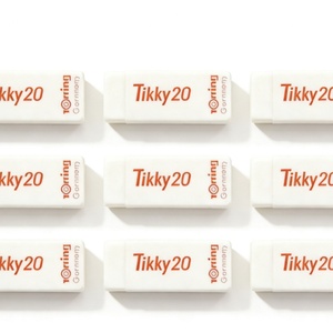 Gomme à effacer professionnelle en caoutchouc souple ultra-nette pour le bureau TIKKY 20, idéale pour les écoliers et les enfants - Vente en gros directe usine - Product Image 2