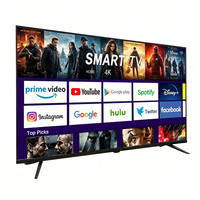 Nuevo Televisor Inteligente CHIGO de 32-85 Pulgadas 4K Ultra HD HDTV Android 13 WiFi LCD LED con Carcasa Negra 60/120Hz