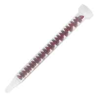 Buse de mélange statique RM12-26, tube de mélange de colle époxy AB à double cartouche 50 ml, distributeur d'adhésif à 26 éléments à pointe carrée