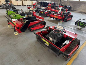 Tondeuse robot industrielle certifiée CE EPA 1800W, 550mm 800mm, tout-terrain, agricole, à fléaux en caoutchouc, 2 temps 225CC, télécommandée - Product Image 6