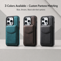 Étui en cuir PU de luxe au toucher soyeux pour iPhone 18 Pro Max 17 16 15 14, coque avec béquille rotative à 360° et couvercle magnétique robuste