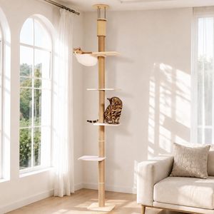Pet <b>Cat</b> Accessories Cheap Modern Nature Sisal Climbing Frame <b>Large</b> Condo <b>Tower</b> <b>Cat</b> Tree Scratcher - Product Image 1