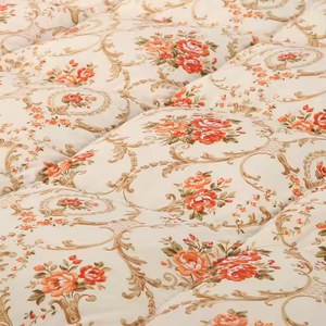 도매 100% 순면 신규 디자인 프린트 침대 시트 침구 세트 (킹/퀸 사이즈 베개 커버 포함) 다운 이불 - Product Image 4