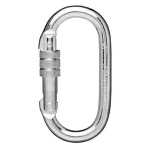 คาราบิเนอร์เหล็กอัลลอยด์แบบล็อค อุปกรณ์ปีนเขาและปีนหน้าผา - Product Image 2