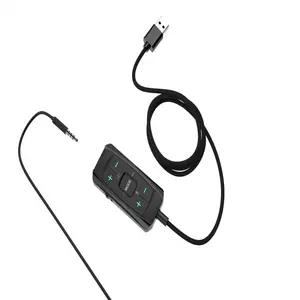 Bộ Chuyển Đổi Âm Thanh USB Ảo <span class=keywords><strong>7</strong></span>.1 Thẻ Âm Thanh Nổi Ngoài Di Động Cho <span class=keywords><strong>Windows</strong></span> Mac PC Máy Tính Xách Tay - Product Image 5