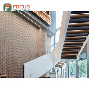 Comptoir de service de café grand format avec étagère vitrée, zone pour couvercles de tasses et condiments, comptoir de café commercial - Product Image 6