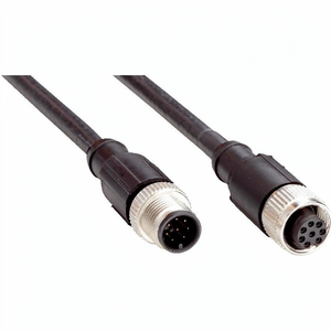 6051942 Sonda de sensor de medición de distancia con cable macho/hembra M12*8 para fabricantes - Product Image 1