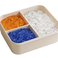 Rouleau de gel de silice 25kg/sac 2-4mm pour contrôle de l'humidité, absorbeur d'humidité, matière première de gel de silice, vente directe usine, grossiste
