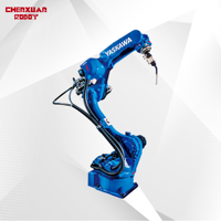 Brazo de robot YASKAWA flexible y de bajo precio con máquina de soldadura RD500S y soplete de soldadura Mig para un potente robot de soldadura por arco