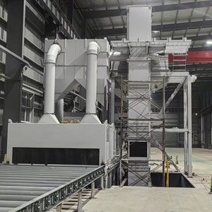 Machine automatique de grenaillage en acier à poutre en H avec télécommande écologique de dégivrage du <span class=keywords><strong>moteur</strong></span> et de la boîte de vitesses - Product Image 2