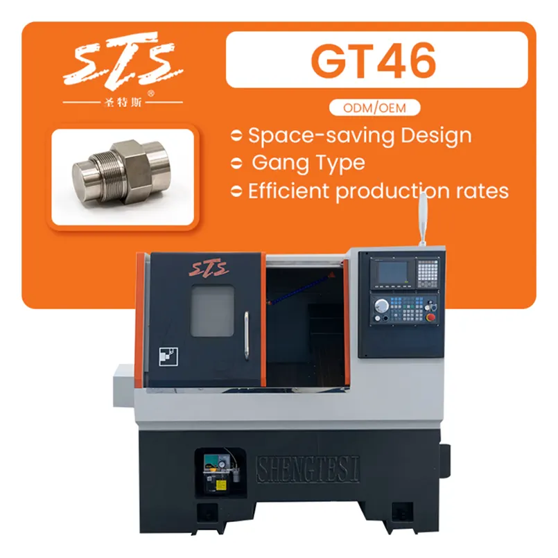 Neueste Metall-CNC-Drehgang Optionale elektrische Spindel-CNC-Drehmaschine