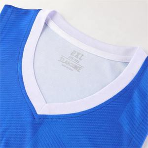 Personalizado cómodo de secado rápido al por mayor en stock diseño baloncesto chalecos conjunto hombres baloncesto uniforme Jersey - Product Image 2