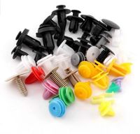 Attaches rapides pour voiture, clips de pare-chocs, 500 pièces/sac, en nylon/POM, pièces automobiles neuves pour rénovation/amélioration 1