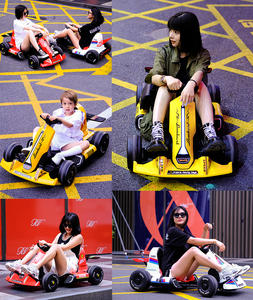 最新安全遥控赛车卡丁车儿童电动玩具乘车 - Product Image 6