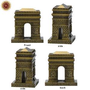 En gros Personnalisé 3d Métal Artisanat Bâtiment Modèle <span class=keywords><strong>Paris</strong></span> Arc <span class=keywords><strong>De</strong></span> Triomphe Miniature Bâtiment Souvenir pour Ornement <span class=keywords><strong>De</strong></span> Bureau - Product Image 4