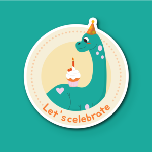 Autocollant Joyeux Anniversaire Dinosaure Etsy/Elmo/Elsa pour Filles/Enfants/Frères et Sœurs/Garçons - Product Image 4