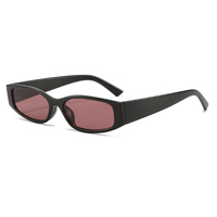 Nouvelles Lunettes de Soleil Rétro NWO T1828 Monture Fine Pleine Cercle Œil de Chat UV400 Tendance Street Style Vente en Gros Usine