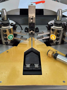 <b>Rotary</b> Corner Combining <b>Machine</b> Aluminum Window And Door Making <b>Machine</b> - Product Image 6